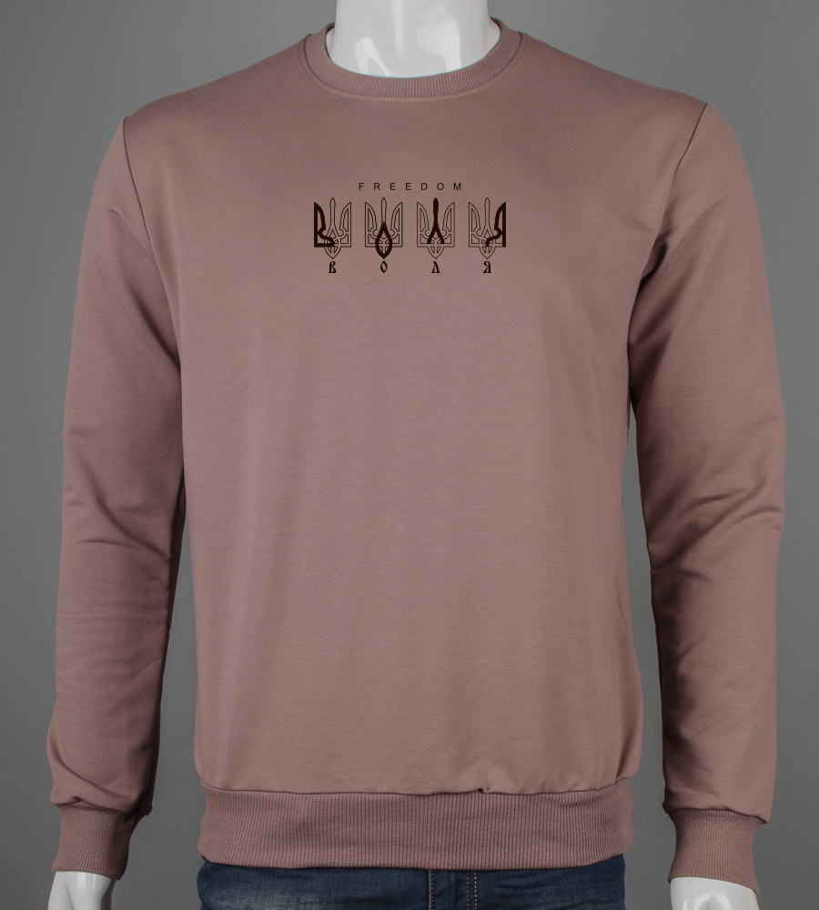 Світшот чоловічий Воля 7307с (Уп.4шт M-XXL)