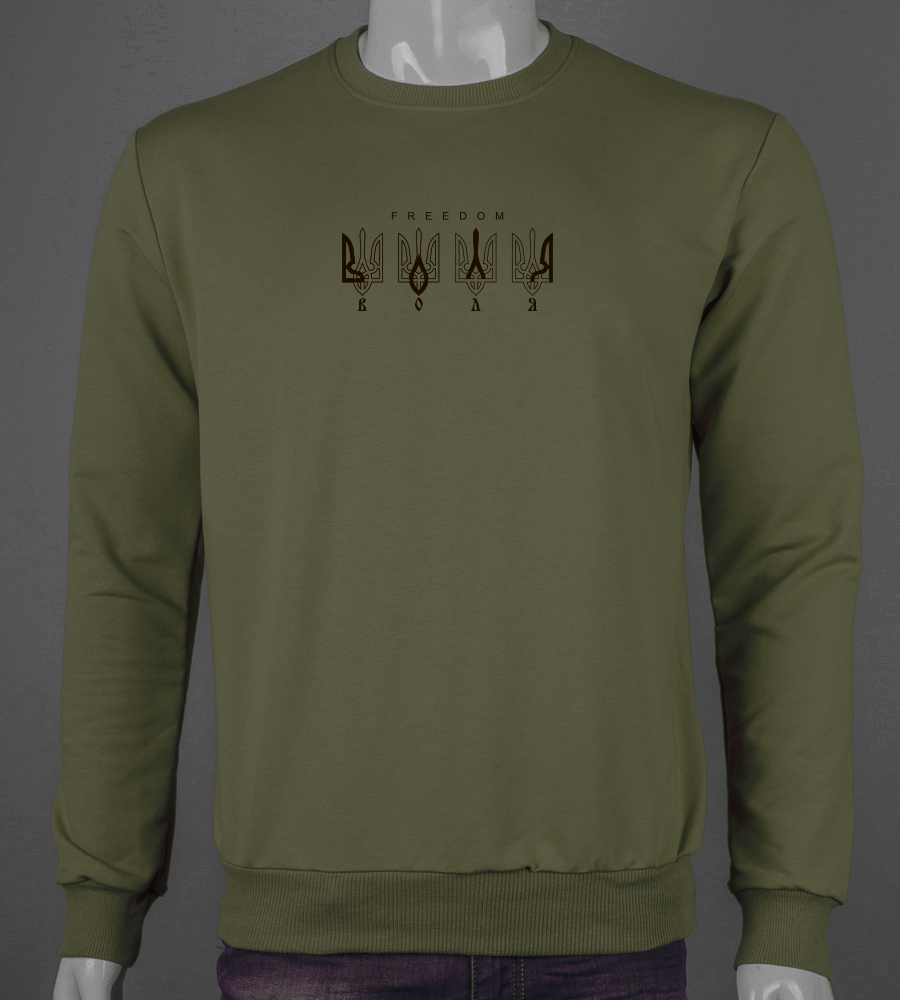 Світшот чоловічий Воля 7307с (Уп.4шт M-XXL)