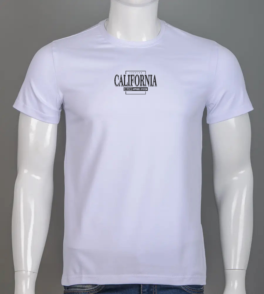 Футболка чоловіча California 2406м (Уп.4шт M-XXL)