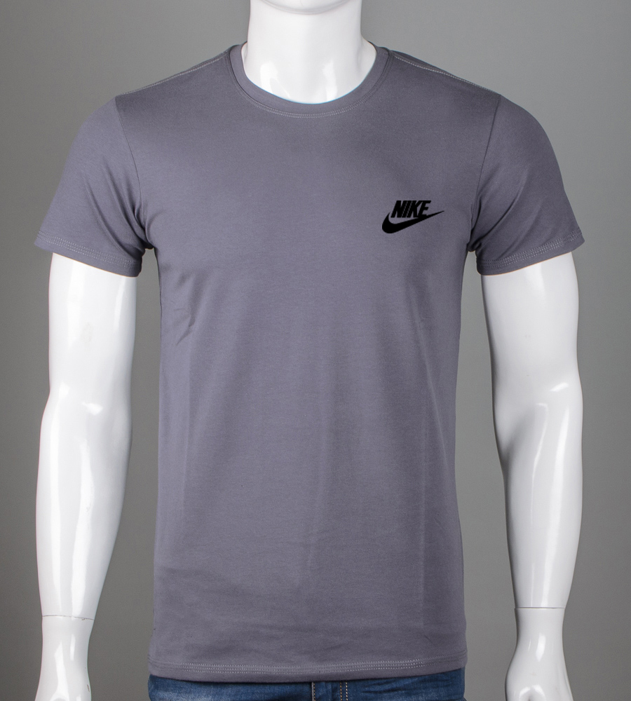Футболка чоловіча NIKE Сірий 2109м (1шт)