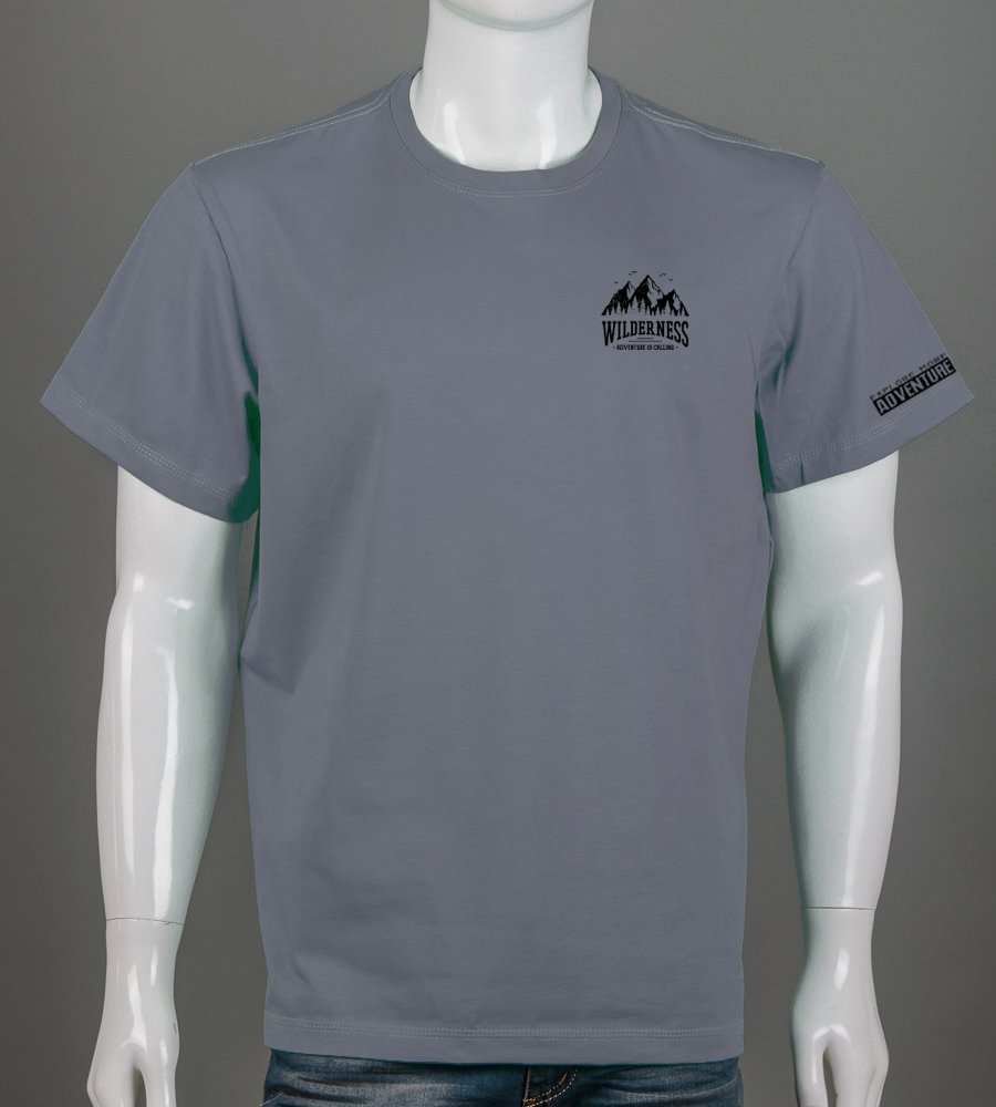 Футболка супер-батал Wilderness 2405сб (Уп.2шт 5XL,6XL), Сірий 1