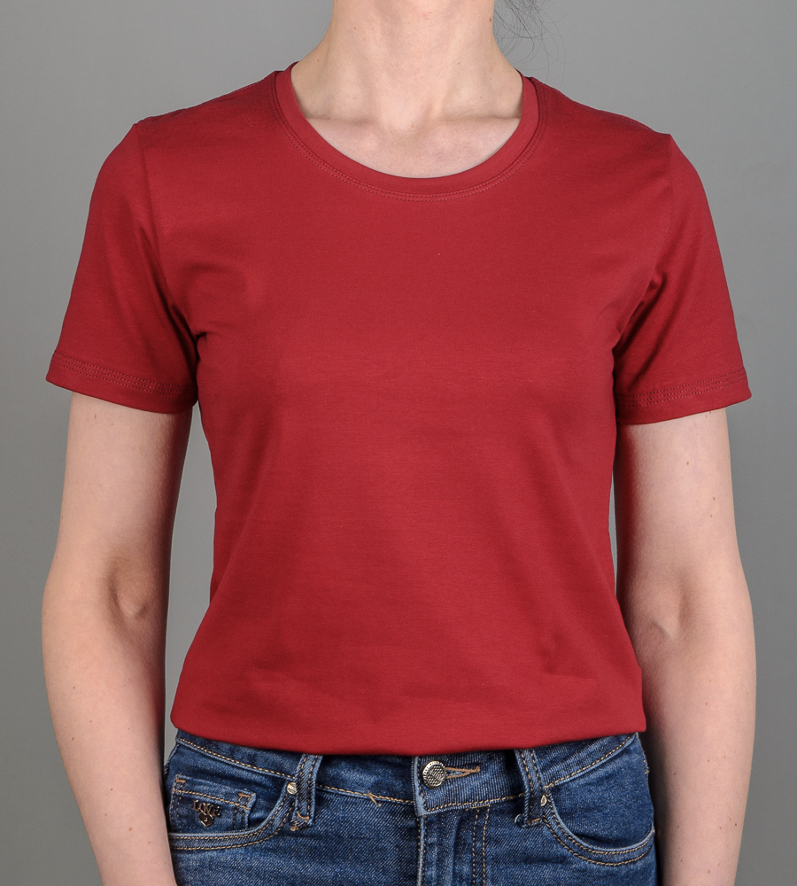 Футболка жіноча Однотонна 2300ж (Уп.4шт M-XXL)