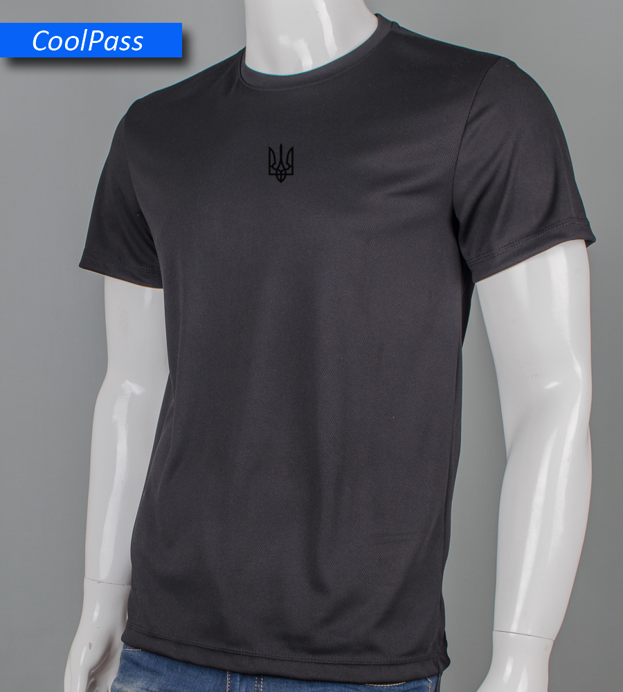 Футболка Coolpass Тризуб 5401м (Уп.4шт M-XXL)