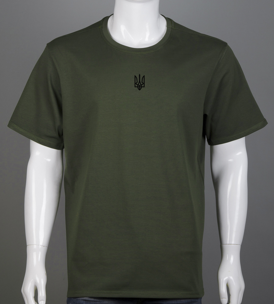 Футболка батал Тризуб 2401б (Уп.4шт 3XL,4XL)