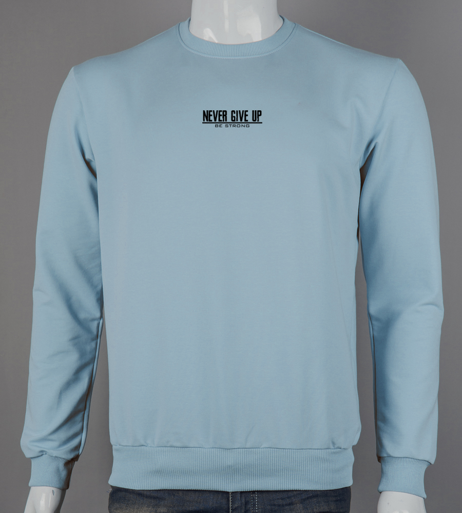 Світшот тринитка Never Give Up 8422с (Уп.4шт M-XXL)