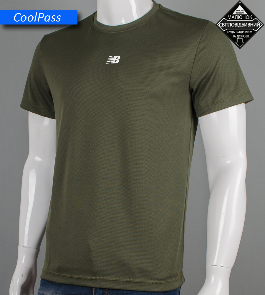 Футболка Coolpass New Balance Reflective 5515м (Уп.4шт M-XXL)