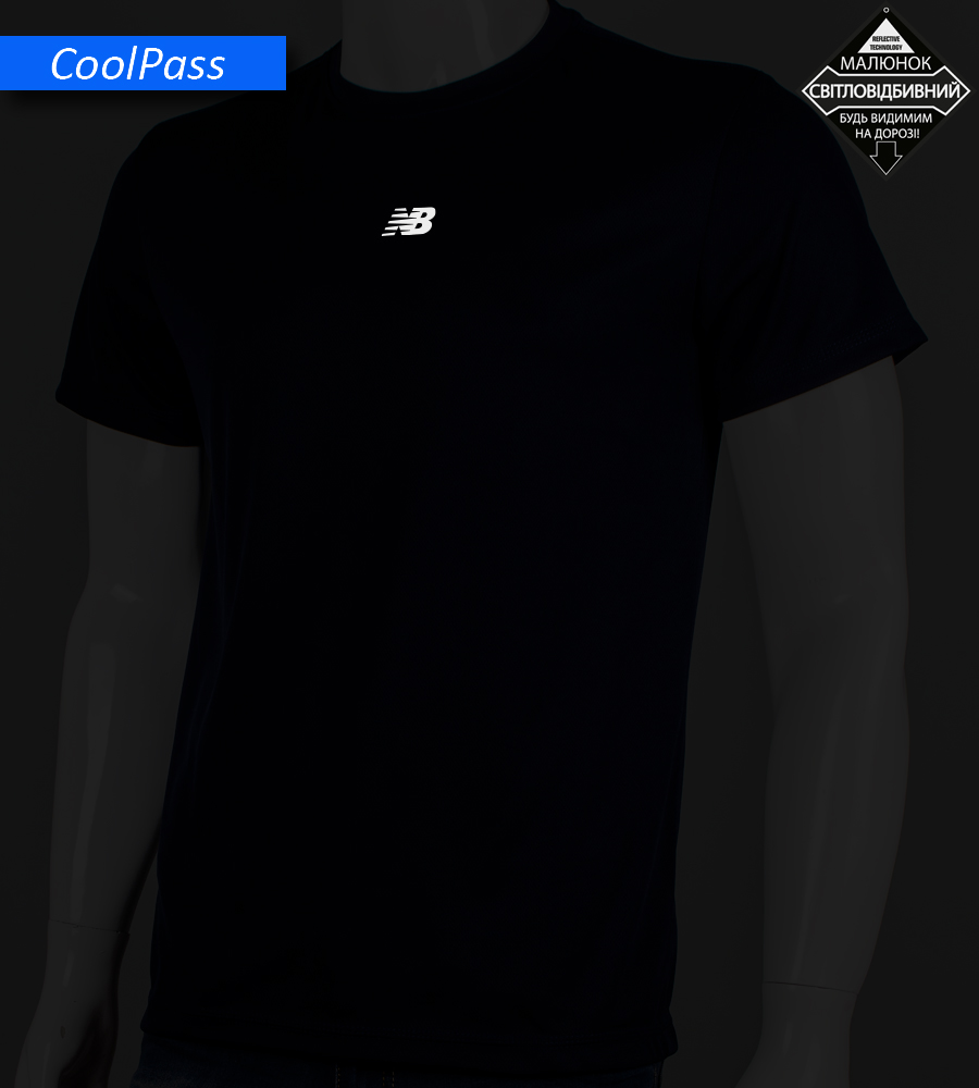 Футболка Coolpass New Balance Reflective 5515м (Уп.4шт M-XXL)