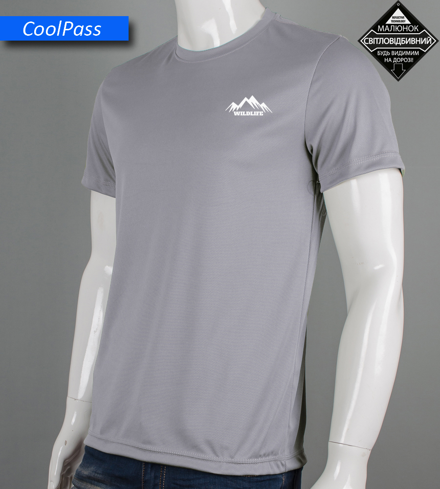 Футболка Coolpass Wild Life Reflective 5516м (Уп.4шт M-XXL)