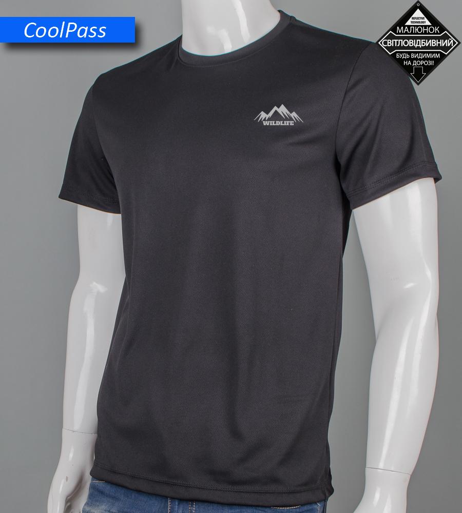 Футболка Coolpass Wild Life Reflective 5516м (Уп.4шт M-XXL)