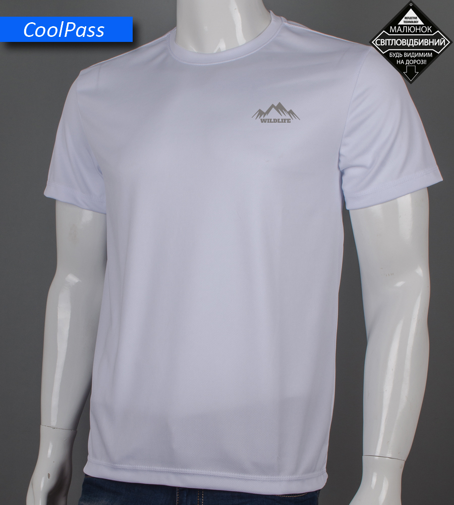 Футболка Coolpass Wild ife Reflective Білий 5516м,  (1шт),  1