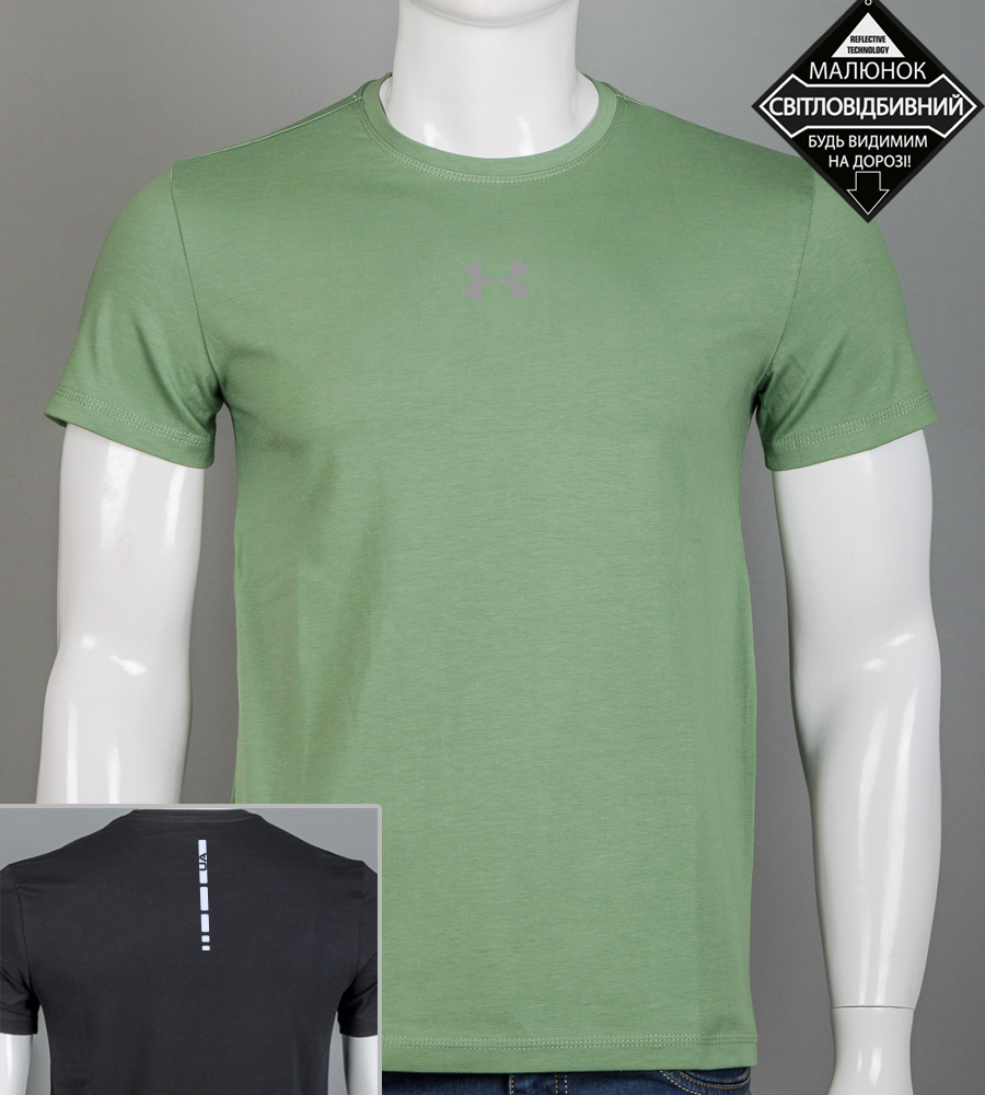 Футболка чоловіча Under Armour Reflective Розмарин 2424м,  (1шт)