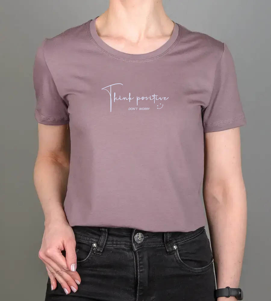 Футболка жіноча Think Positive 2314ж (Уп.4шт M-XXL)