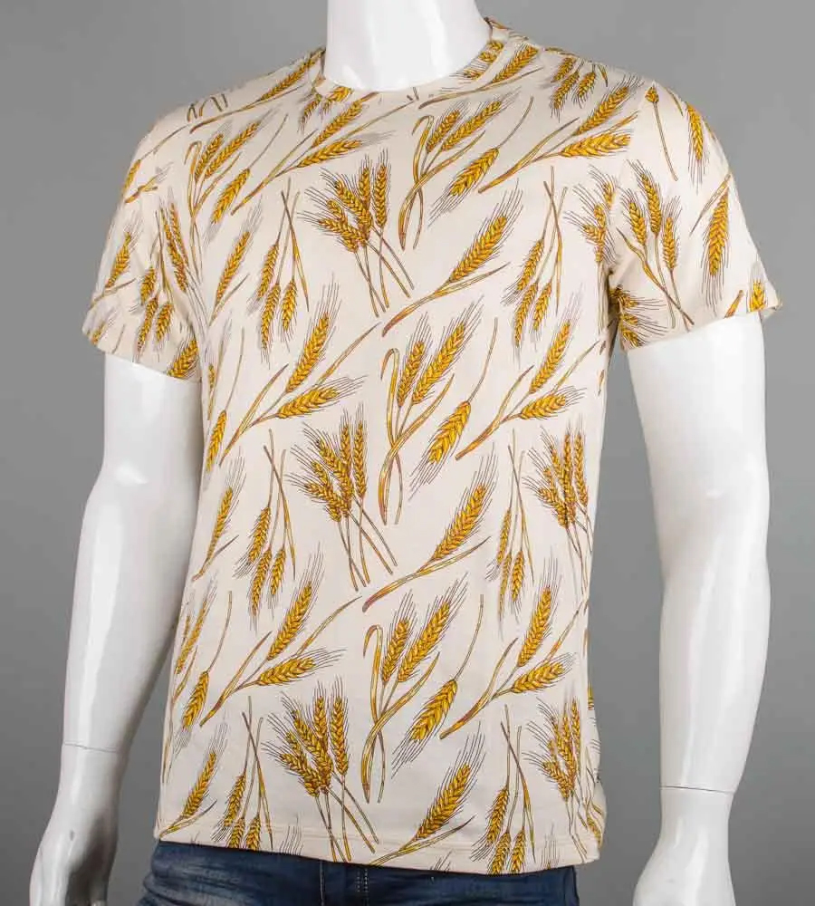Футболка 100% Х/Б Колос перемоги 4330м (Уп.4шт M-XXL)