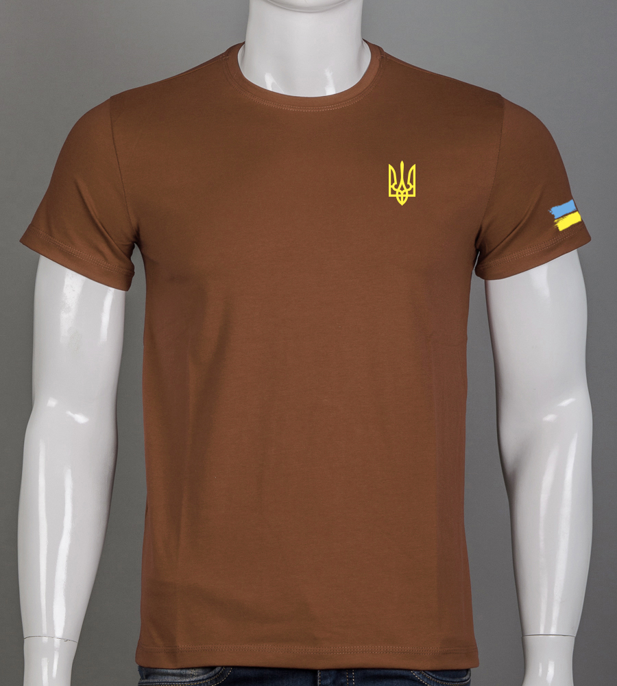 Футболка чоловіча Тризуб UA 2306м (Уп.4шт M-XXL)