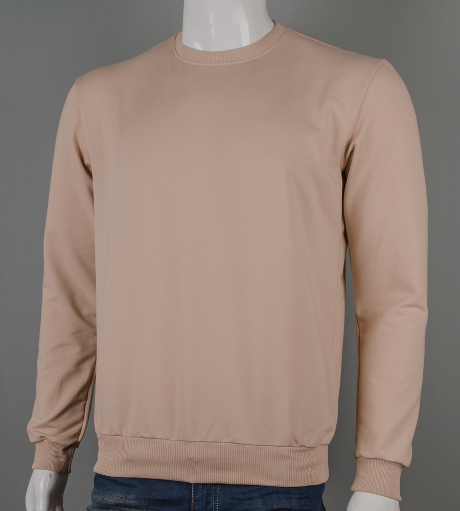 Світшот чоловічий Однотонний 7300с (Уп.4шт M-XXL), Таш 1