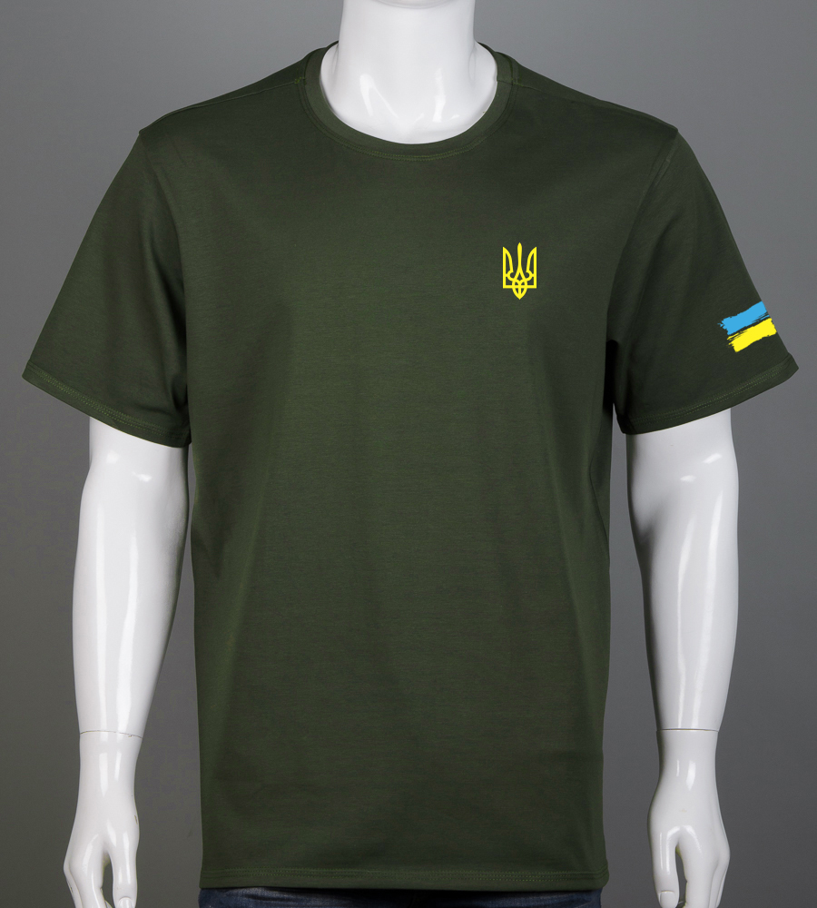 Футболка батал Тризуб UA 2306б (Уп.4шт 3XL,4XL)