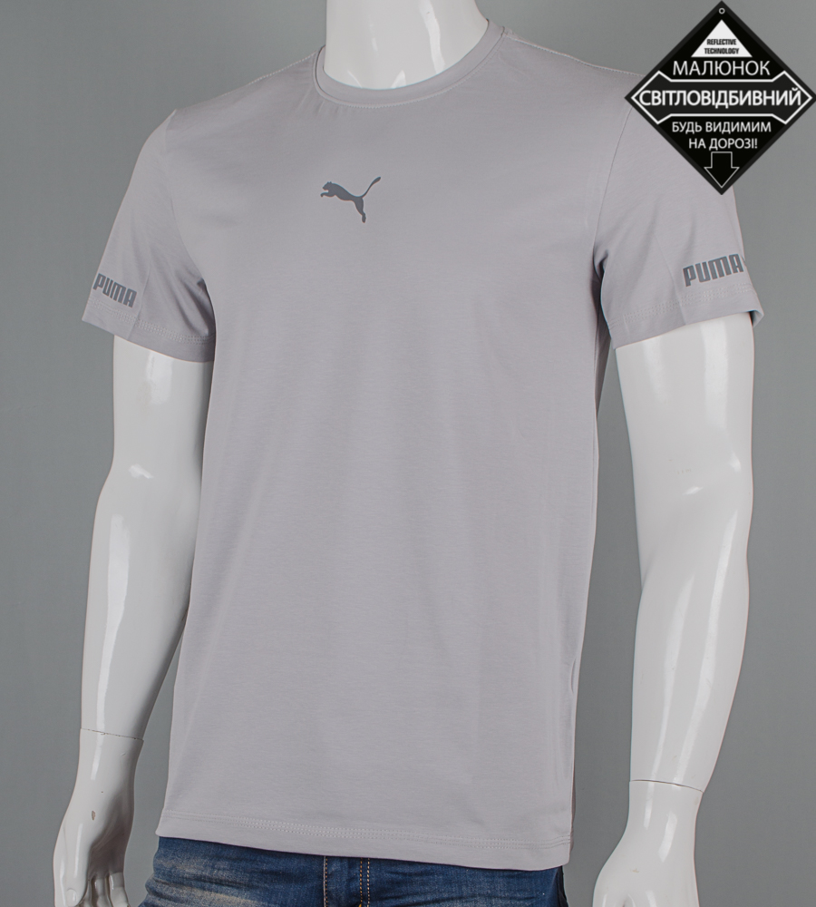 Футболка чоловіча Puma Reflective 2431м (Уп.4шт M-XXL)