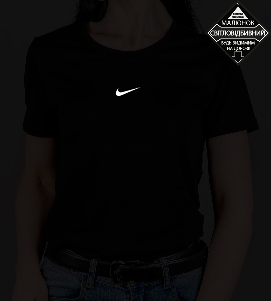 Футболка жіноча Nike reflective 2512ж (Уп.4шт M-XXL)