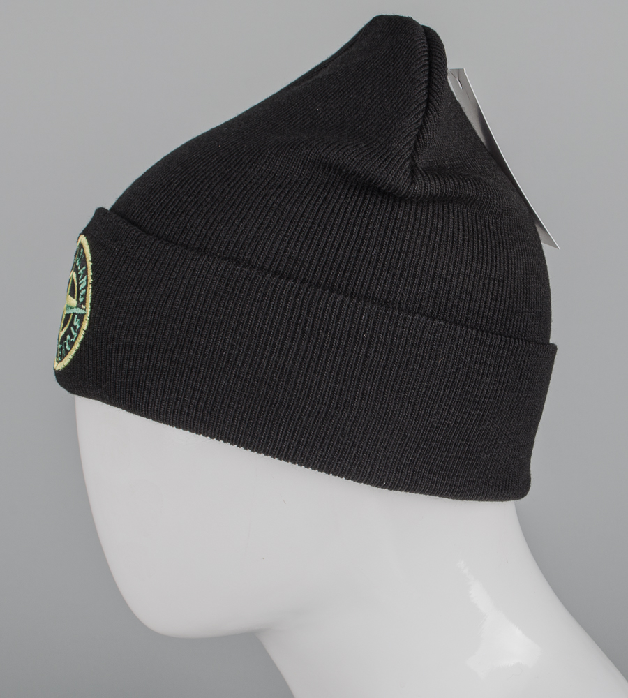 Шапка молодіжна з вишивкою Stone Island (m33)