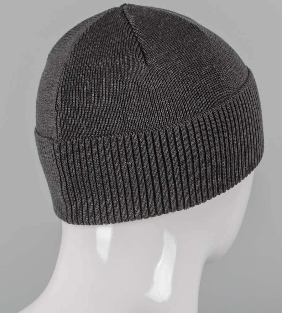 В'язана вовняна шапка без підкладки, з відворотом Nord (251254) 