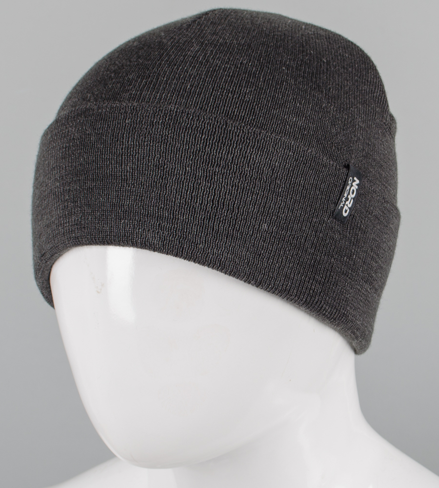 Подвійна чоловіча шапка з відворотом Nord, опт (251210) 