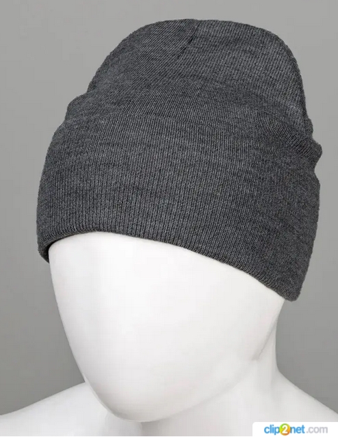 Базова подвійна шапка з відворотом (23205)