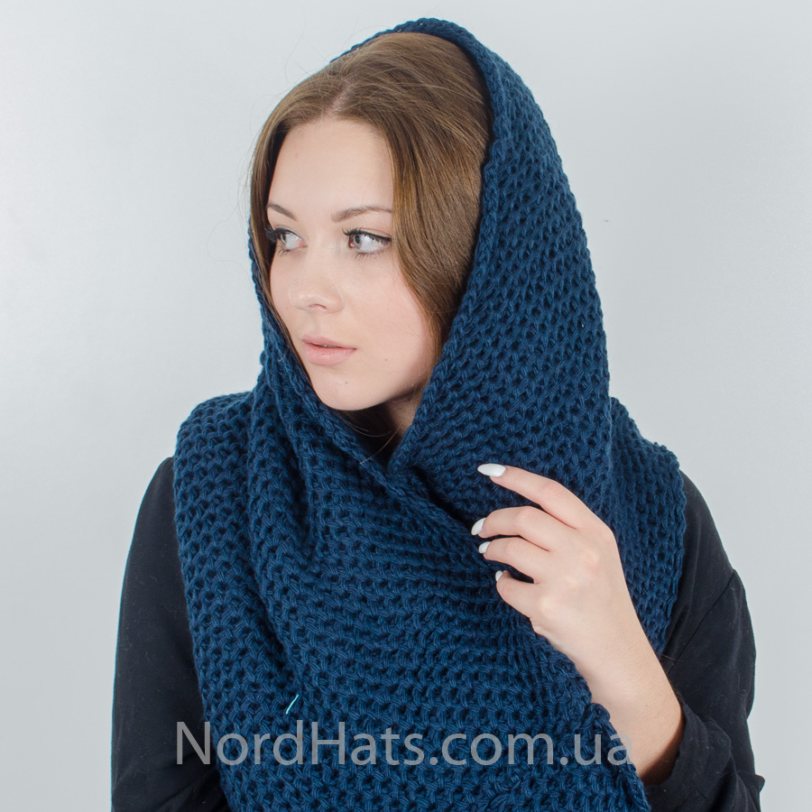 Снуд в'язаний,"Ажур"