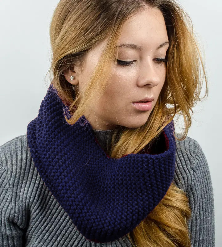 Снуд в'язаний "Ланцюжок"