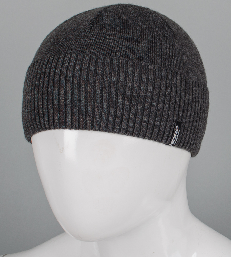 Чоловіча шапка з відворотом на флісі Nord (251262)