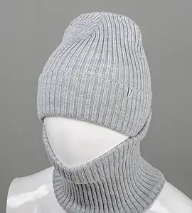 Шапка із флісовою підкладкою + Подвійний Баф (С2108)