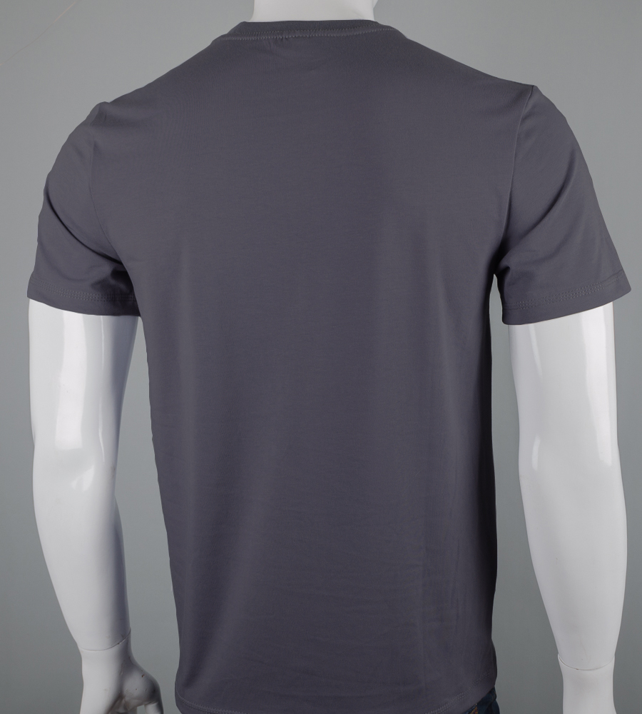 Футболка чоловіча Hacker 2609м (Уп.4шт M-XXL), Графіт 2