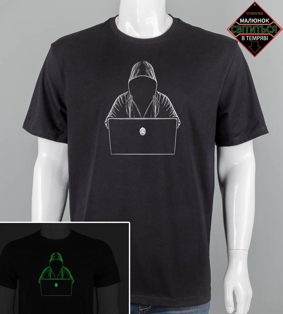 Футболка батал Hacker 2609б (Уп.4шт 3XL,4XL), Чорний 1