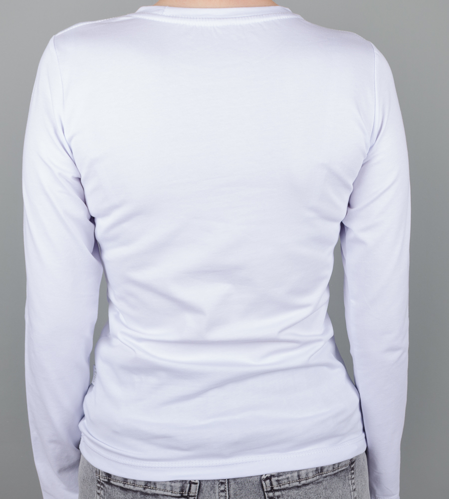 Лонгслів жіночий, Білий 2600жл,  (1шт),  3