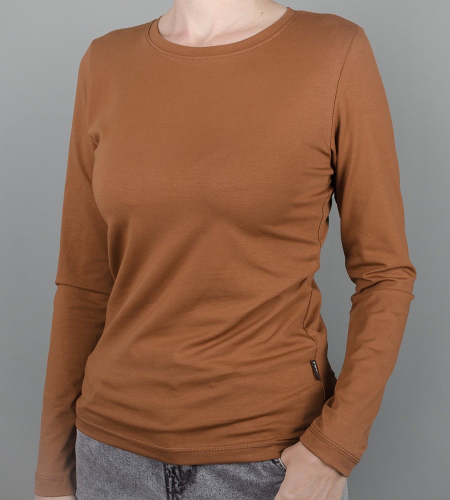 Лонгслів жіночий, Кориця 2600жл,  (1шт),  2