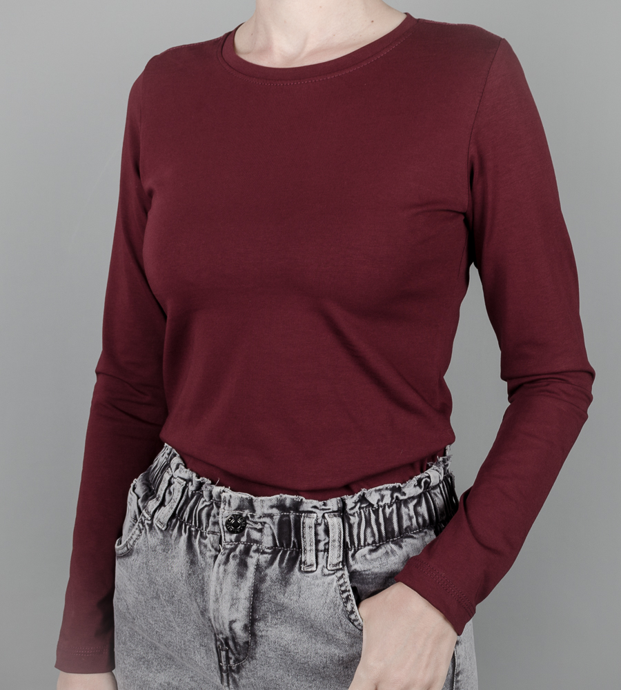 Лонгслів жіночий, Марсала 2600жл,  (1шт),  1