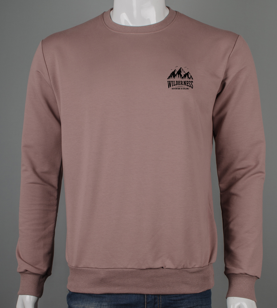 Світшот батал двонитка Wilderness 7405б (Уп.4шт 3XL,4XL), Капучино 1