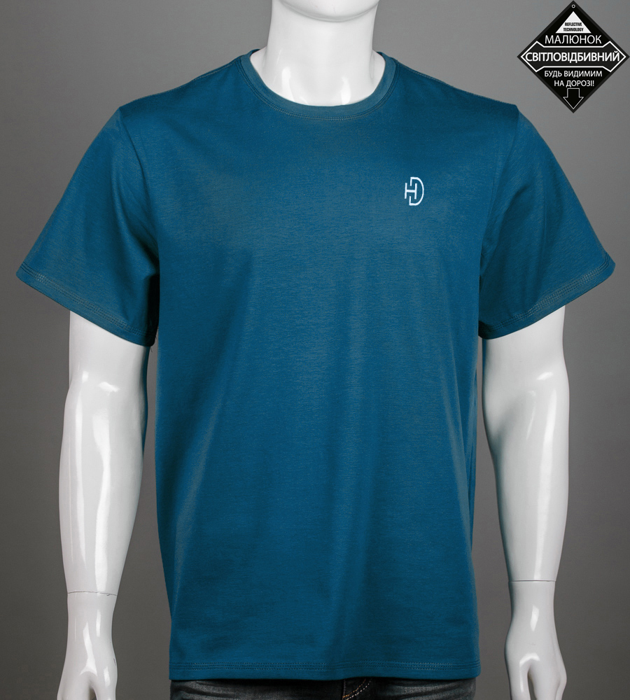 Футболка супер-батал HD reflective 2602сб (Уп.2шт 5XL,6XL), Петроль 1