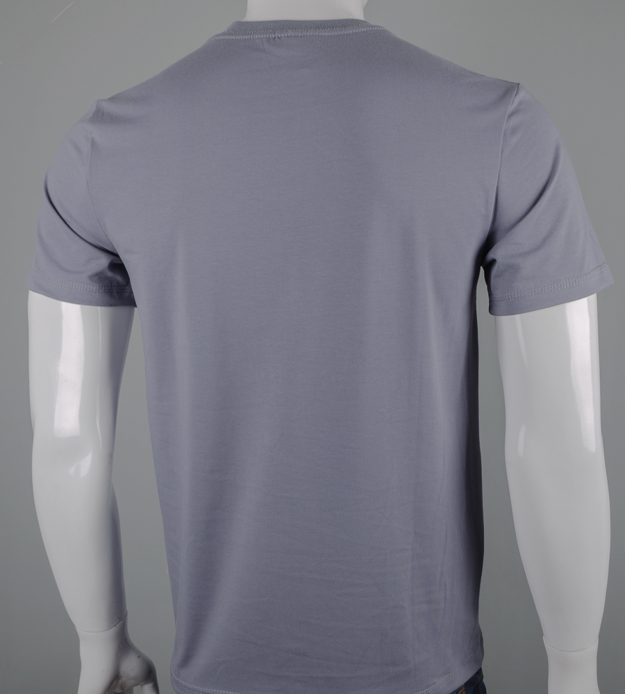 Футболка чоловіча Однотонна 2300м (Уп.4шт M-XXL), Сірий 4