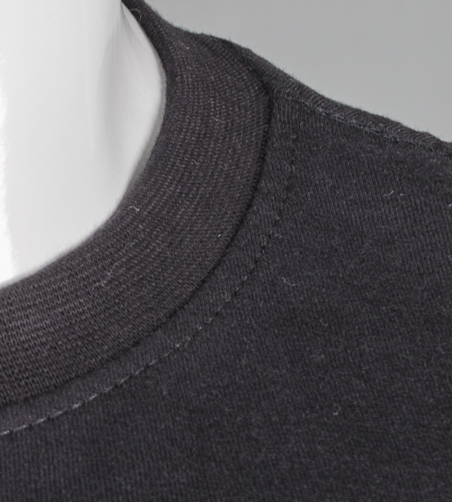 Футболка чоловіча Однотонна 2300м (Уп.4шт M-XXL), Чорний 5