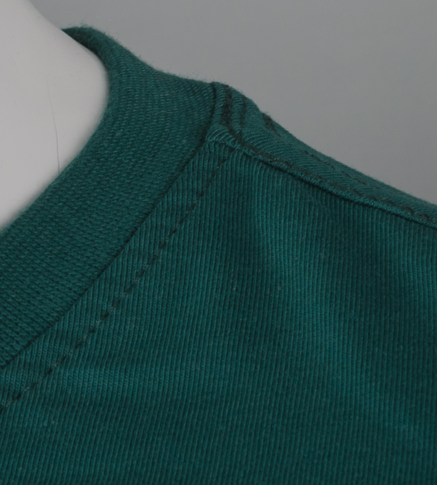 Футболка чоловіча Однотонна 2300м (Уп.4шт M-XXL), Смарагдовий 5