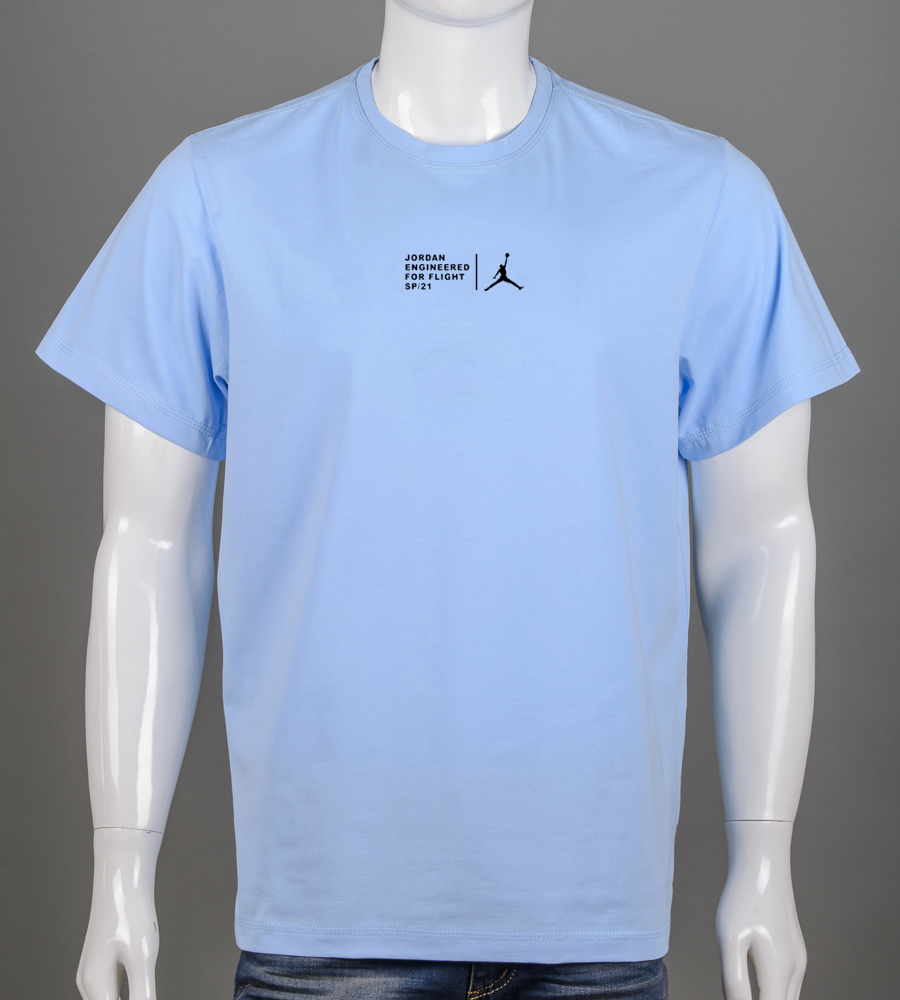 Футболка батал Jordan 2328б (Уп.4шт 3XL,4XL), Блакитний 1
