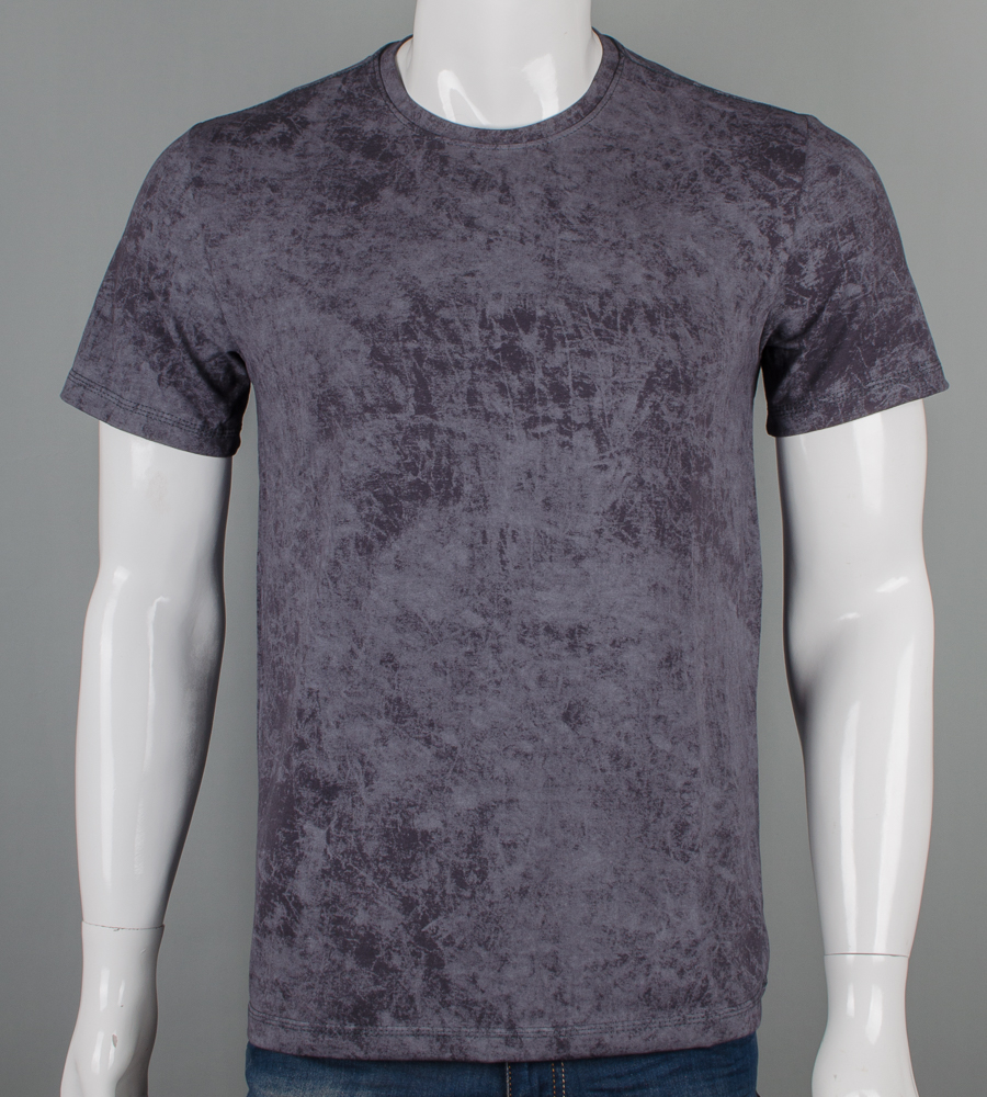Футболка батал Мармур 2500б (Уп.4шт 3XL,4XL), Графіт 1