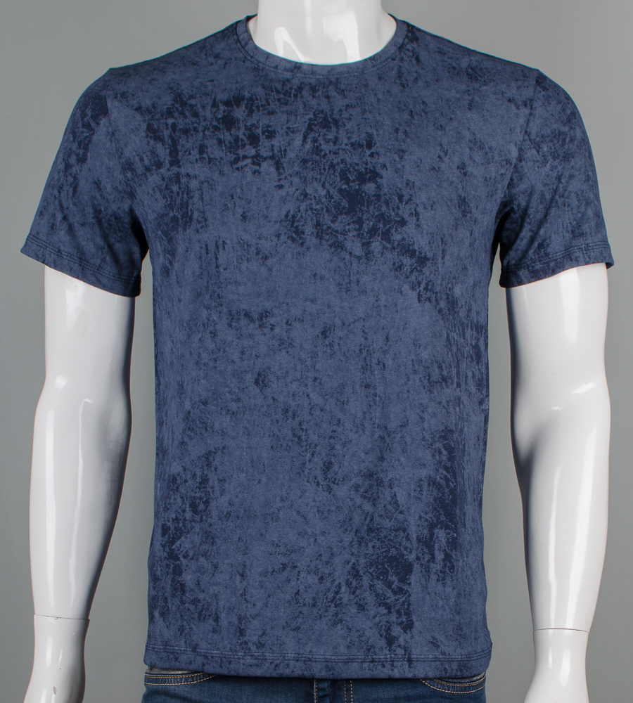 Футболка батал Мармур 2500б (Уп.4шт 3XL,4XL), Темно-синій 1
