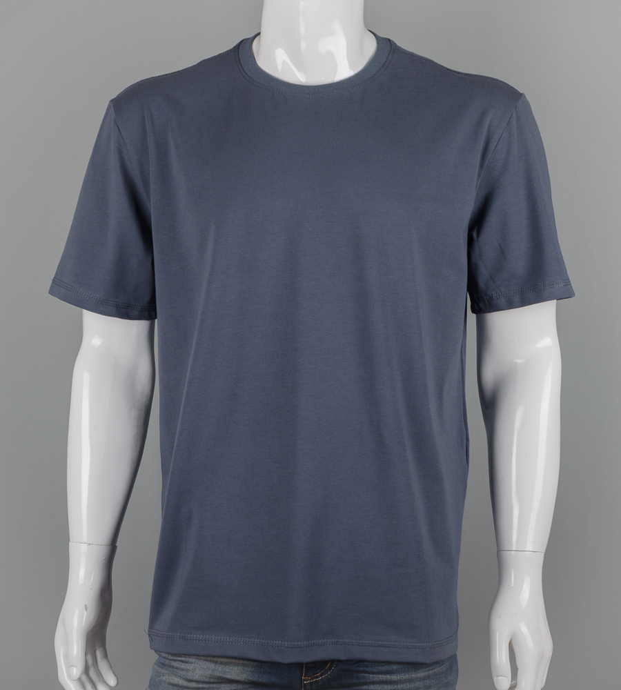 Футболка супер-батал Однотонна 2300вб (Уп.2шт 7XL,8XL), Графіт 4