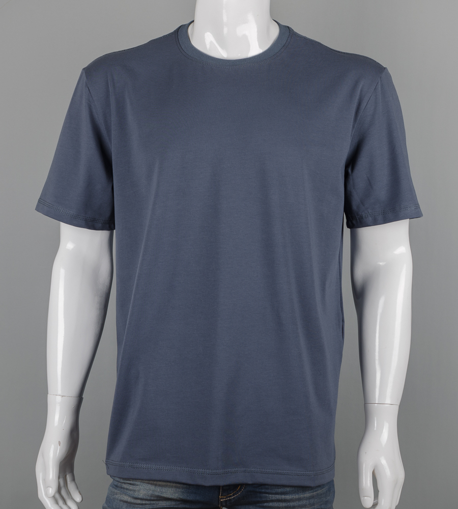 Футболка супер-батал Однотонна 2300вб (Уп.2шт 7XL,8XL), Графіт 1