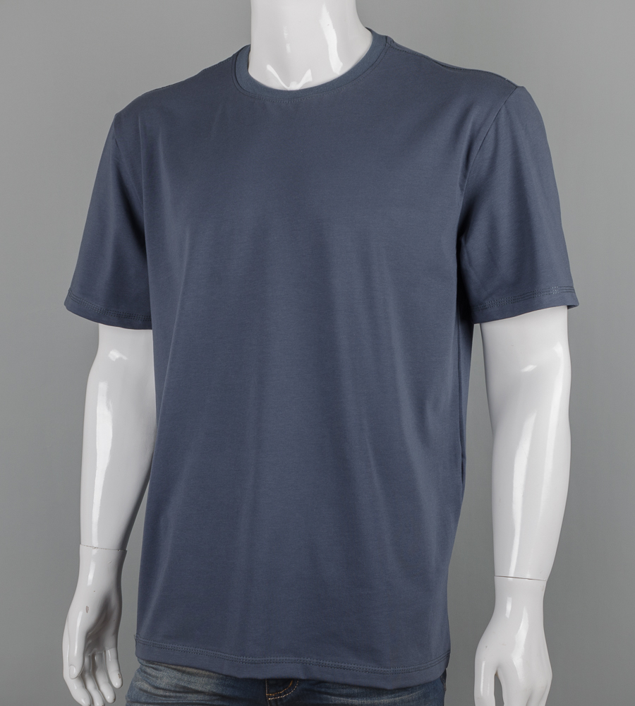 Футболка супер-батал Однотонна 2300вб (Уп.2шт 7XL,8XL), Графіт 3