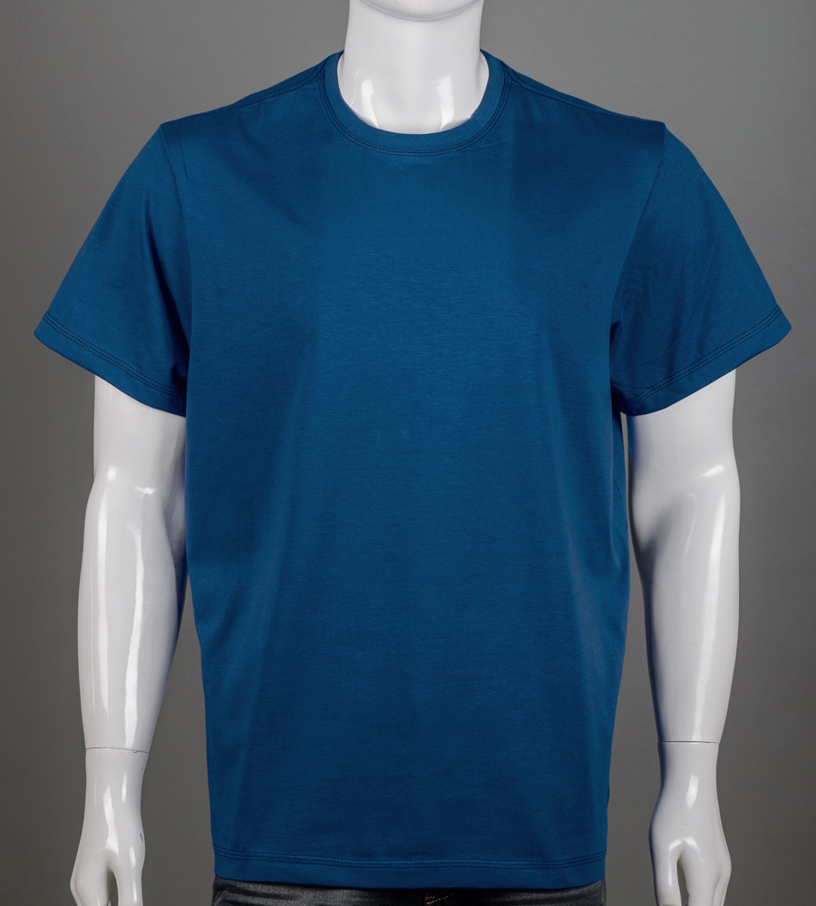 Футболка супер-батал Однотонна 2300вб (Уп.2шт 7XL,8XL), Петроль 1