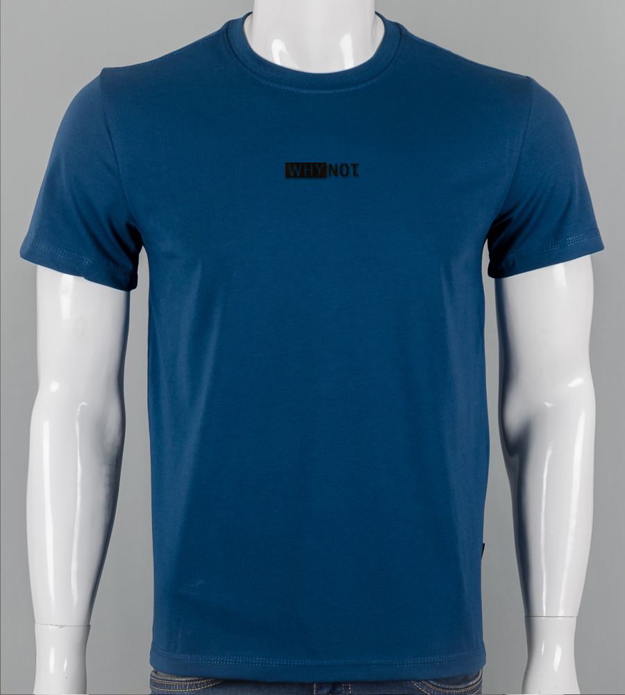 Футболка чоловіча Why Not 2614м (Уп.4шт M-XXL), Петроль 1