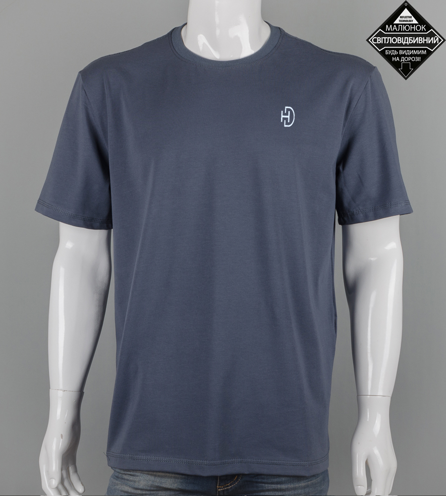 Футболка супер-батал HD reflective 2602вб (Уп.2шт 7XL,8XL), Графіт 1