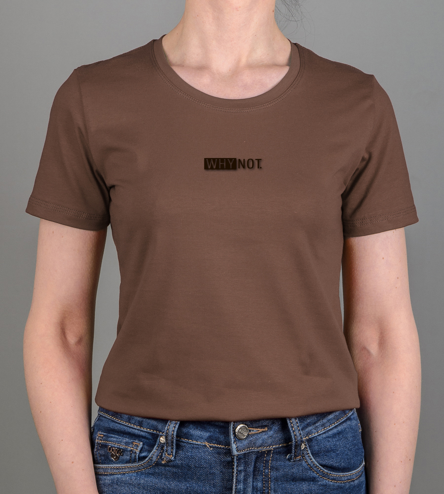 Футболка жіноча Why Not 2614ж (Уп.4шт M-XXL), Коричневий 1